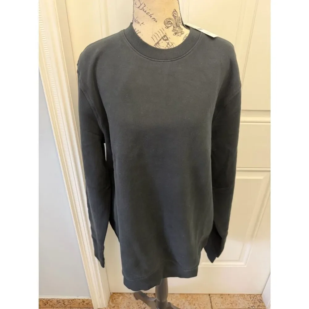 J.Crew Tall Summit 11 oz. soft-knit fleece sweatshirt NWT Size M-T